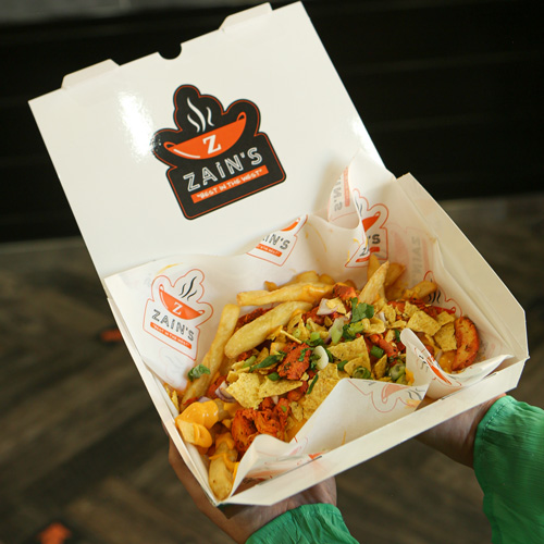 Zain Curry House Dalry  loaded fries 